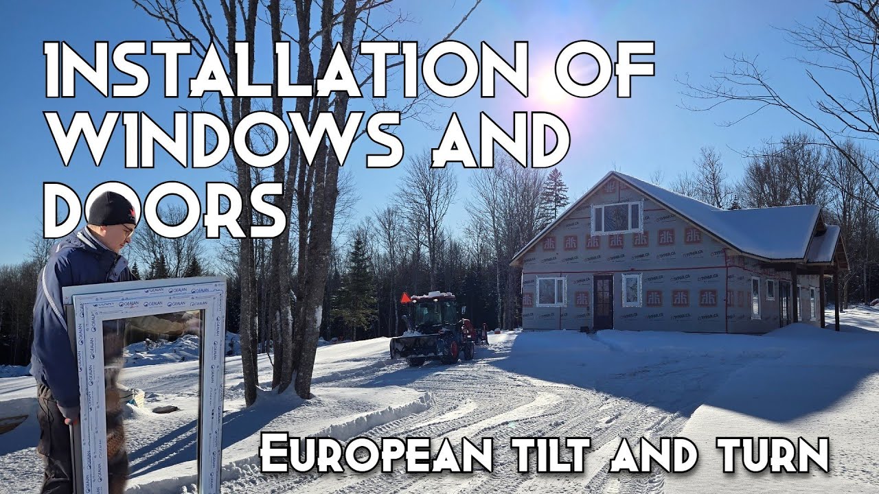 Installation of European Tilt and Turn Windows and Exterior Doors.