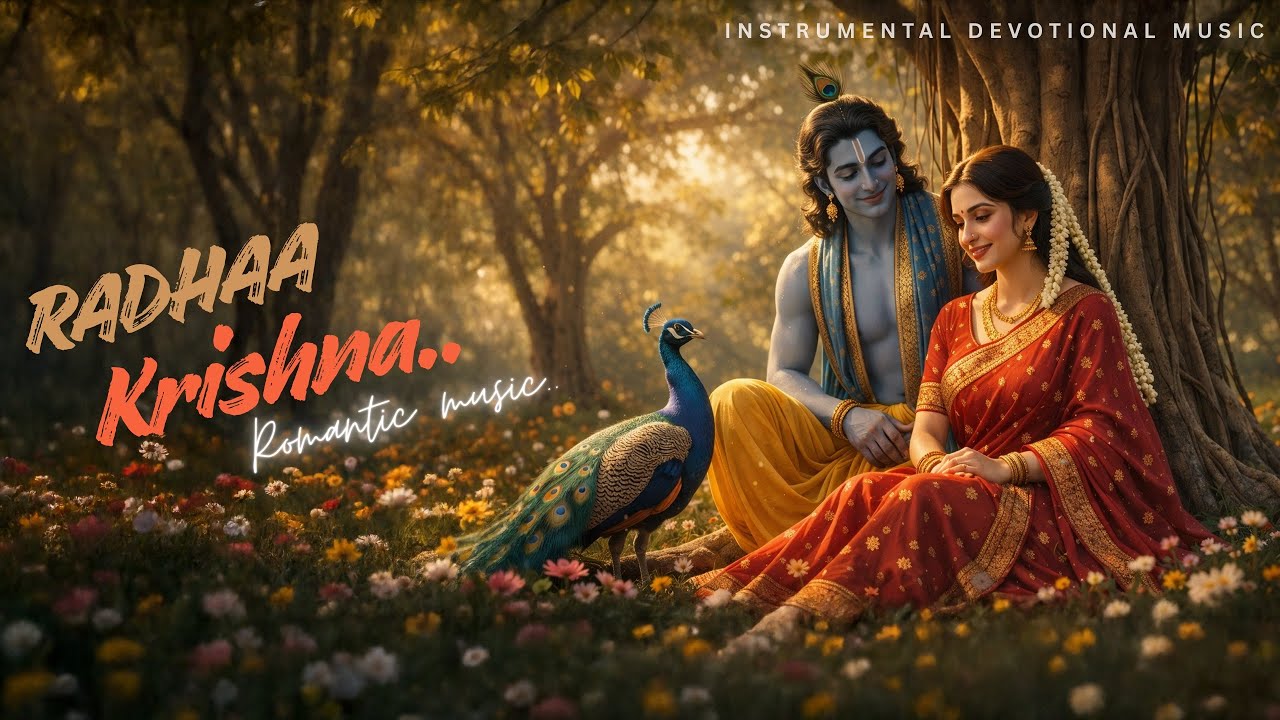Krishna Radha Flute Music | Instrumental Devotional Music