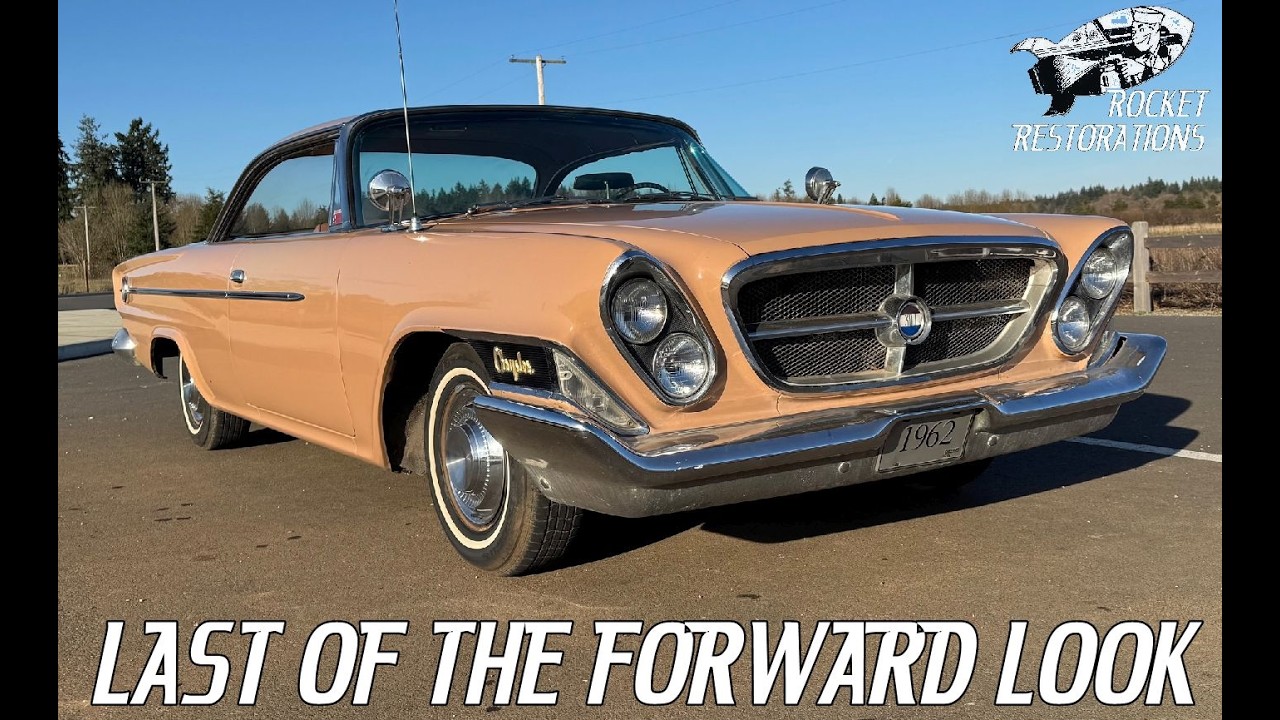 Survivor 1962 Chrysler 300 Sport For Sale! Original Caramel Paint With Tan Leather Interior!