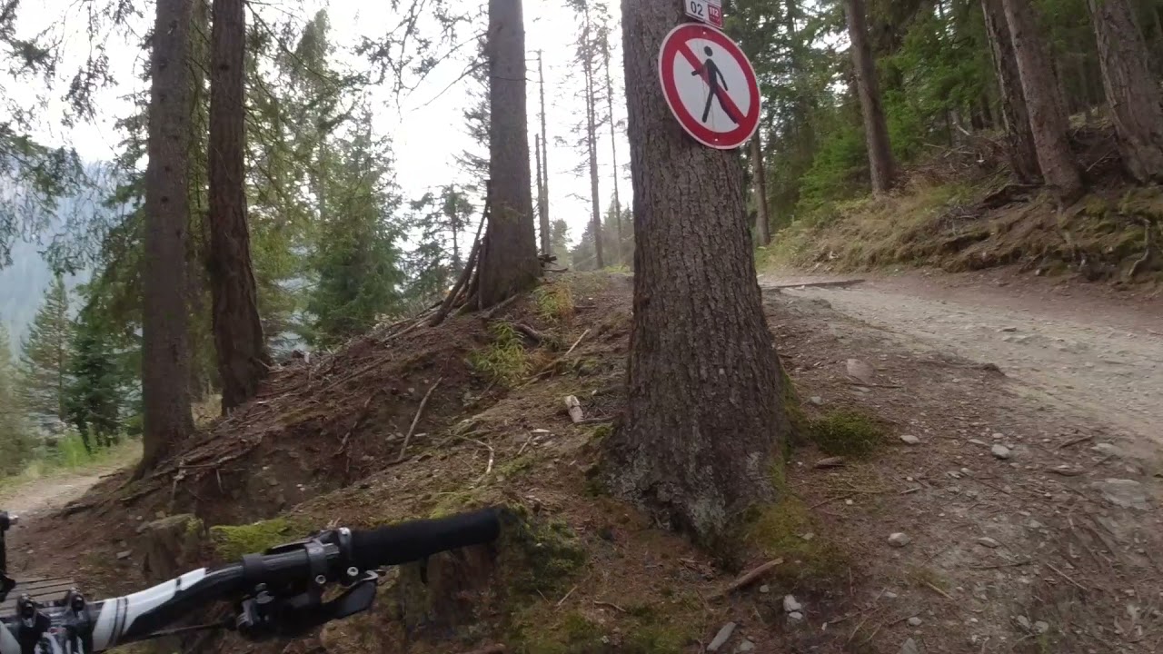 MTB - Camping al Plan (San Vigilio di Marebbe) - Lech de Rit - Discesa Single Trail Piz de Plaies