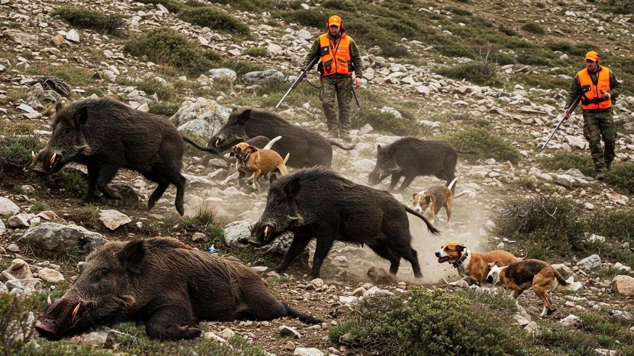 We Followed Wild Boar Tracks on the Mountain Peak &ndash; And a Surprising Ending!
