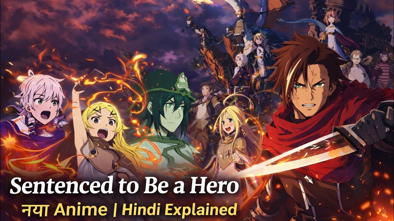 Sentenced to Be a Hero | new Anime | Hindi Explained episode -1 #anime 