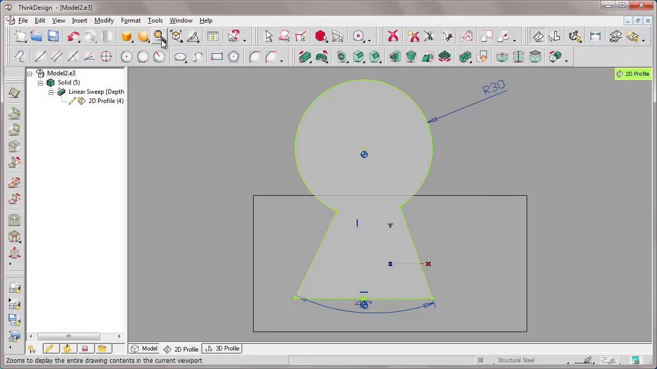 ProfilesConstraints ThinkDesign