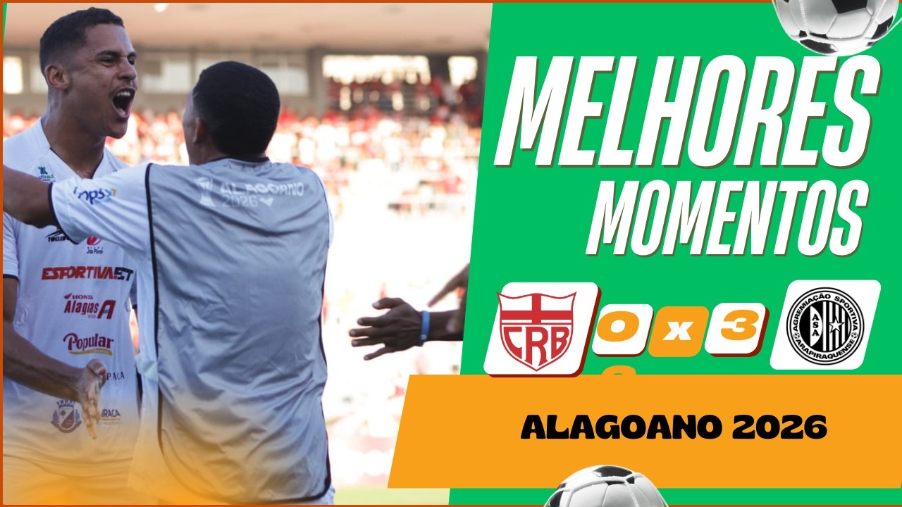 Melhores Momentos | Alagoano 2026 | CRB x ASA | 31.01