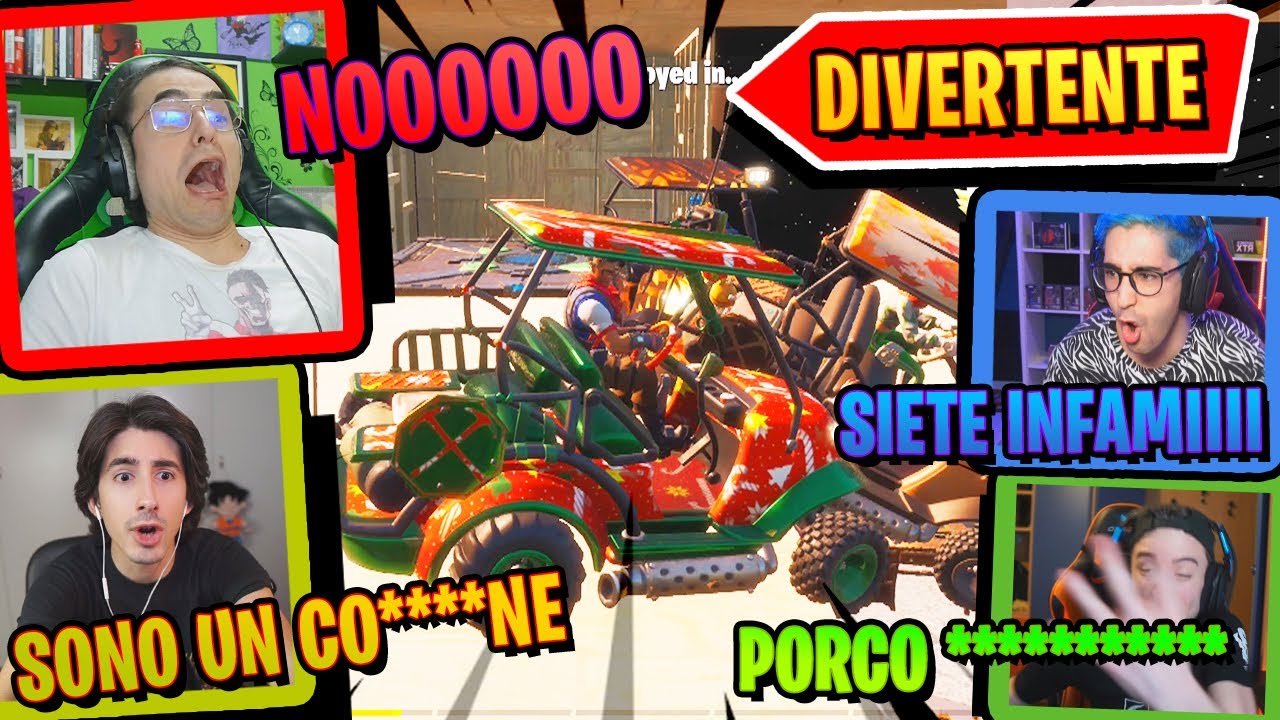 QUESTO MINIGIOCO ROVINA AMICIZIE! w/ @GiosephTheGamer @Ezektoor @Teknoyd - Fortnite Ita