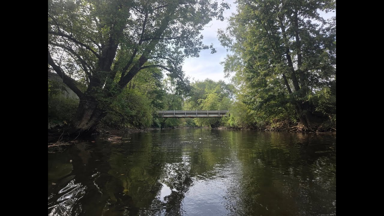 Kayaking in the Connoquenessing Creek 