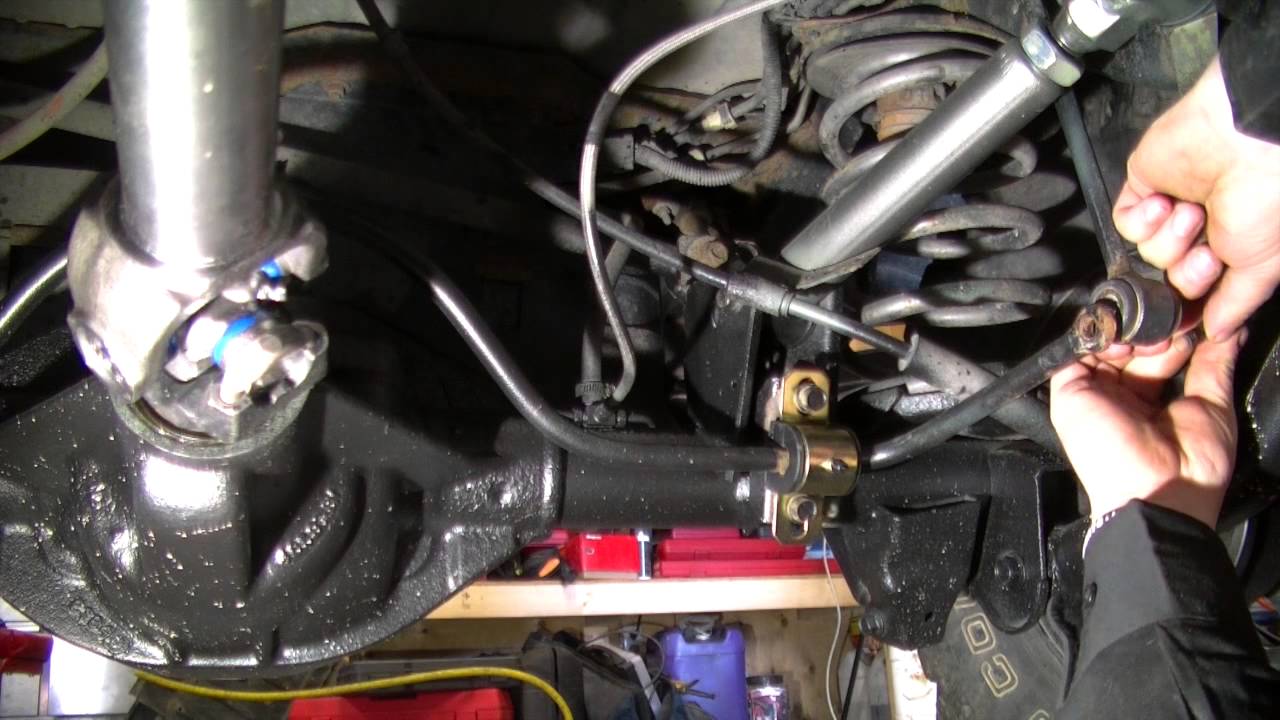 Jeep TJ Rear Sway Bar bushing Replacement DIY