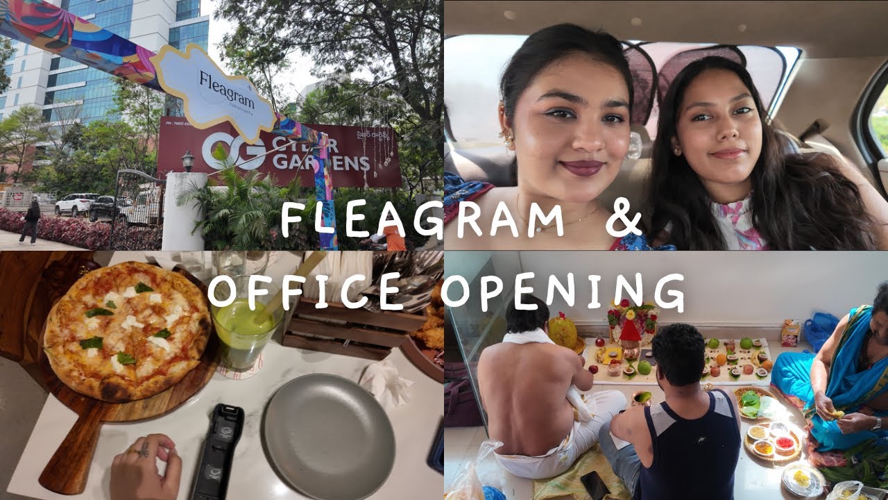 Flea Market Fun with Bestie 🛍️💗 | Not Your Usual Day + Office Opening Vlog ✨ #teluguvlogs