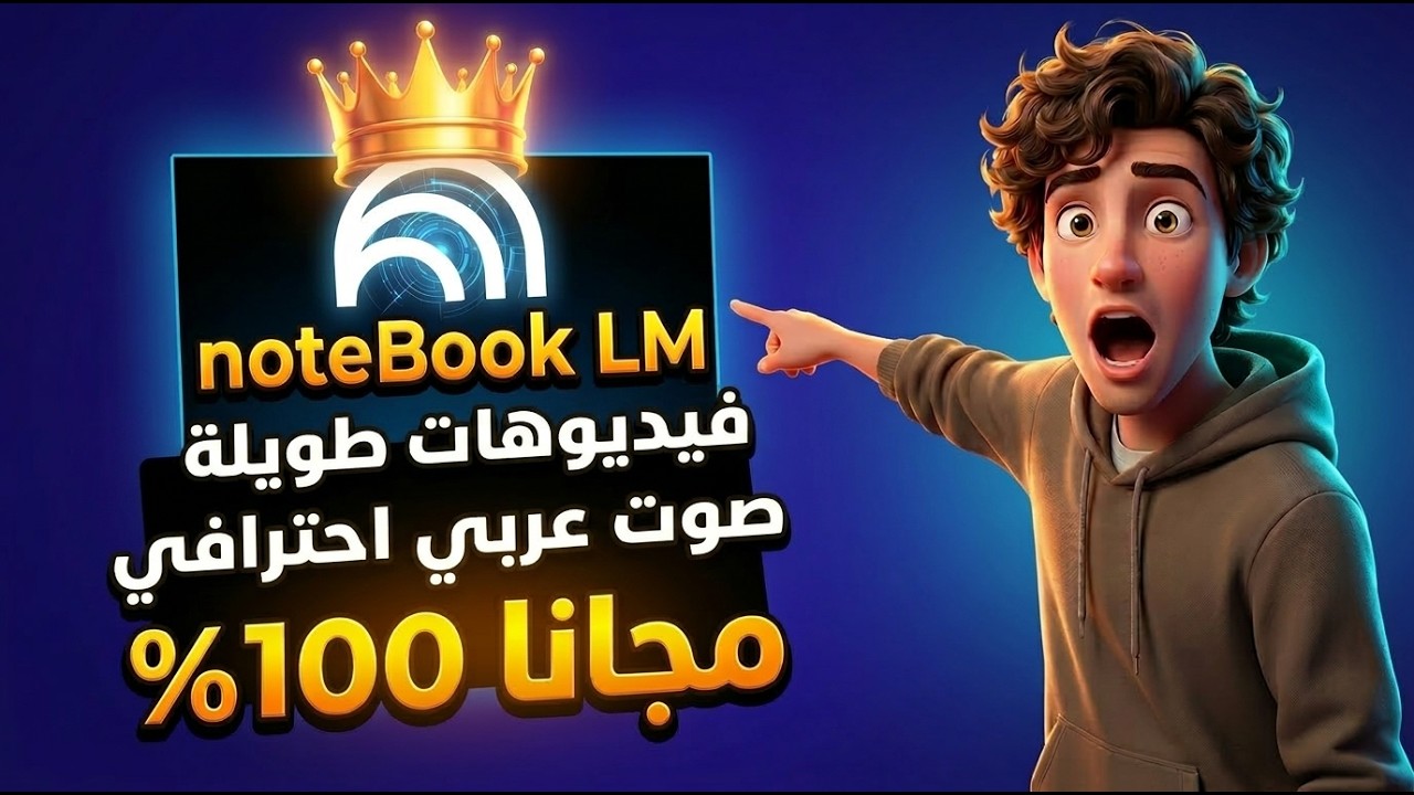 اداة خارقة Notebooklm - انشاء فيديوهات طويلة بالذكاء الاصطناعي مجانا - بلا حدود