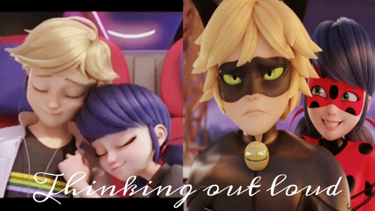 AMV| Miraculous Ladybug | Thinking out loud (Ed Sheeran) | Ladynoir, Adrienette