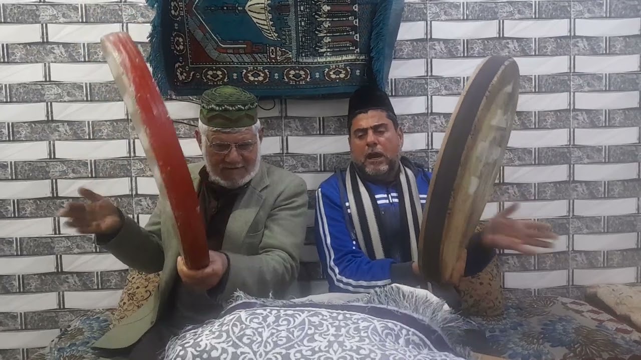 المداح ابو عبدالله والمداح ملا ياسين قصيدة يارحمن صلي على الساكن ابراما