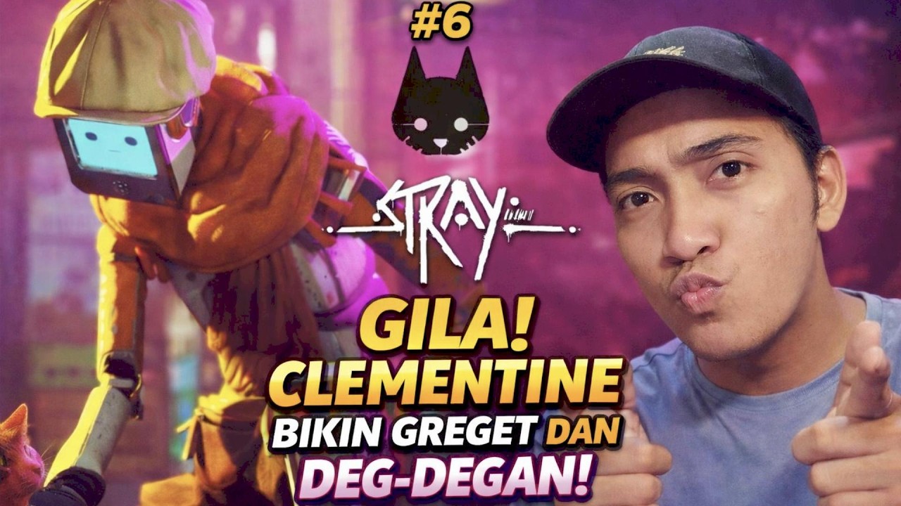 SAATNYA MENJELAJAH CYBERPUNK ERA (6) | #stray #gameplay #steam #indonesia