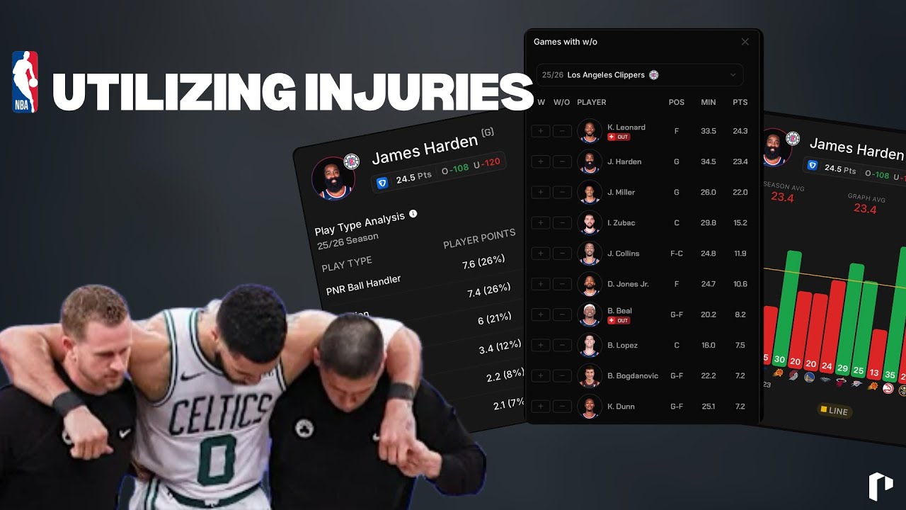 Master Prop Betting: How to Utilize Injuries