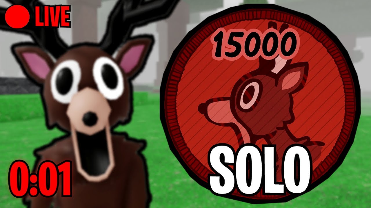 🔴 [LIVE] Speedrunning 15,000 DAYS SOLO in 99 Nights in The Forest! (130+ HOURS)