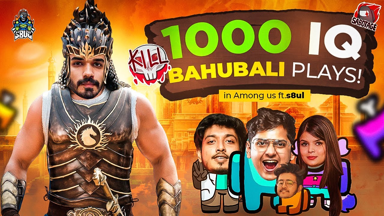BAAHUBALI 1000 IQ PLAY - TAKING REVENGE OF DEVASENA AMONG US FT @S8ULGG