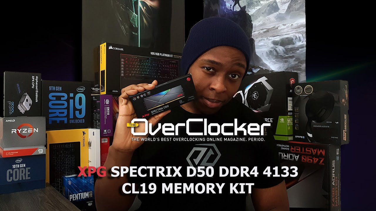 XPG SPECTRIX D50 DDR4 4133 CL19 DRAM Review