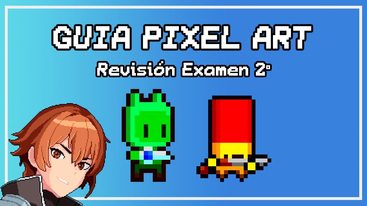 🖌️Guía Pixel Art en español #21 – Corrección Examen 2º