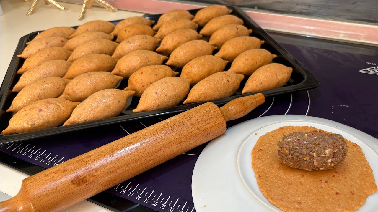 5 MİLYON İZLENEN İÇLİ KÖFTE TARİFİM 🅾️ MERDANE VE TABAK İLE İÇLİ KÖFTE!