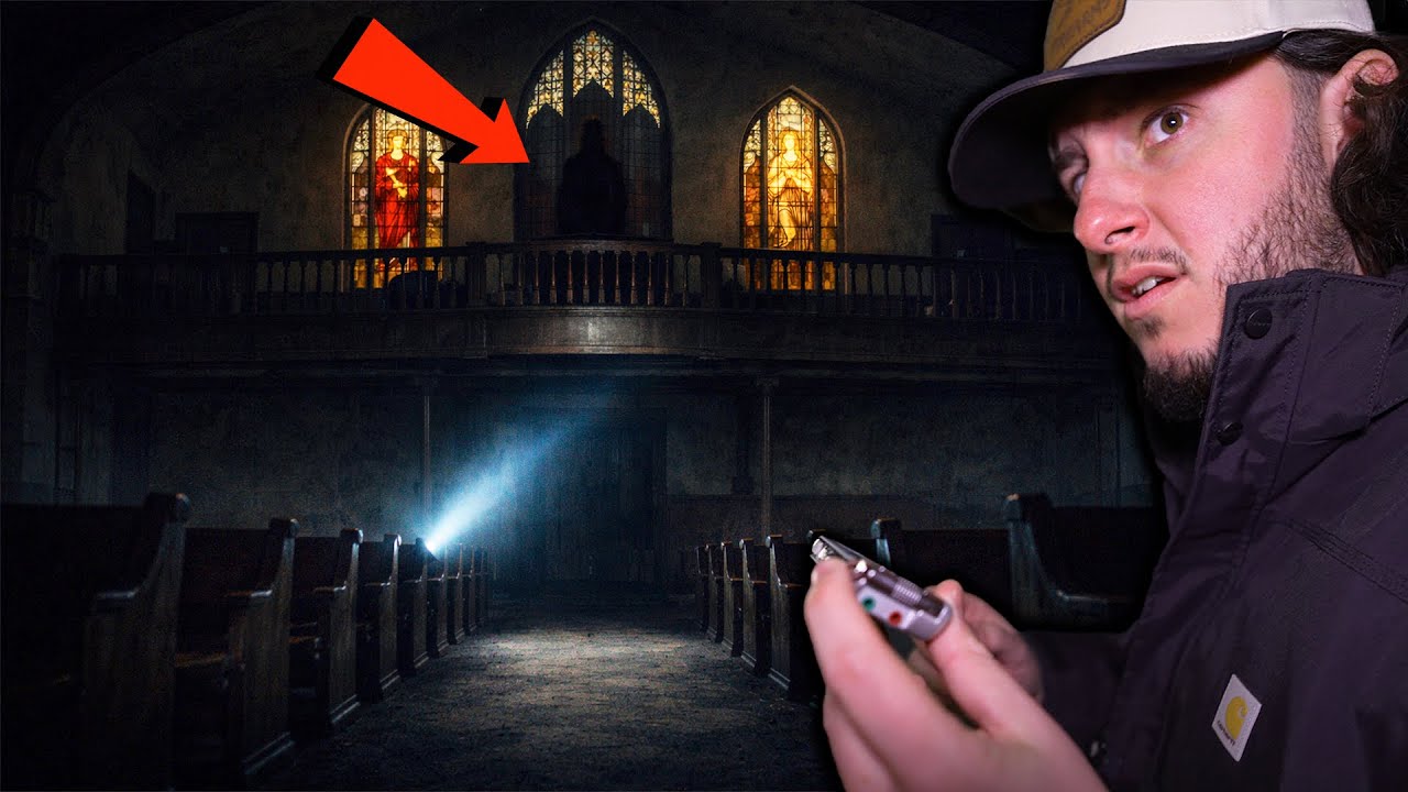 (I SPOKE TO A KILLER) Our SCARIEST Night at Jim Jones' Childhood Church! DISTURBING EVIDENCE!