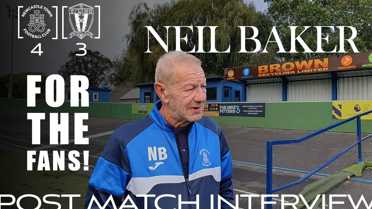 Neil Baker | Newcastle Town 4-3 Witton Albion.