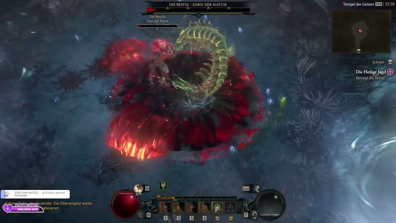 Diablo 4 [86] Vessel of Hatred - Saisonquests + Geistgeborener Skill Tausendf&uuml;&szlig;ler #diablo #diablo4