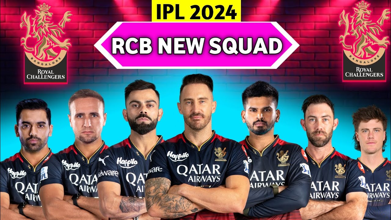 IPL 2024 | Royal Challengers Bangalore Full Squad | RCB Full Squad 2024 | RCB