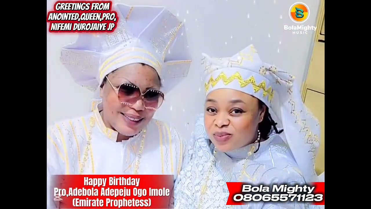 Every 9th of November speaks about PROPHETESS ADEBOLA ADEPEJU OGOIMOLE . Thanks for PRO NIFEMI JP