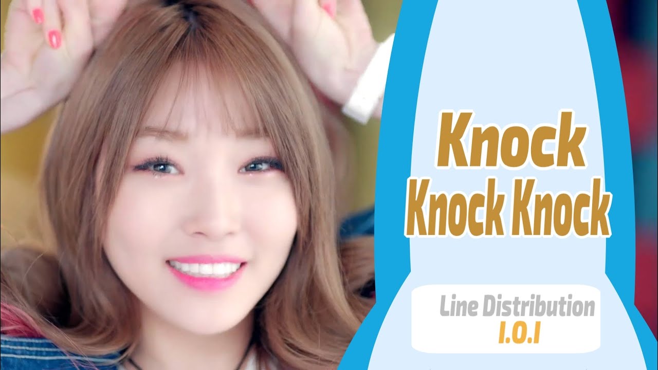 I.O.I: Knock Knock Knock - Line Distribution