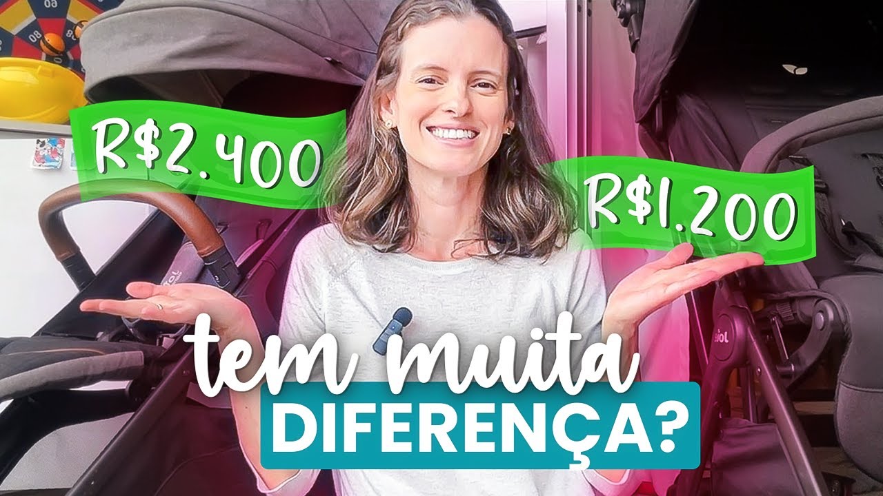 Carrinho de bebê: vale a pena pagar mais caro ou mais barato no enxoval? Joie Parcel e Tourist