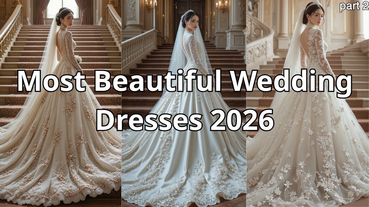 Most Beautiful Bridal Dresses 2026 Every Bride Dreams Of #weddingdress2026 #bridalgown #bridalstyle