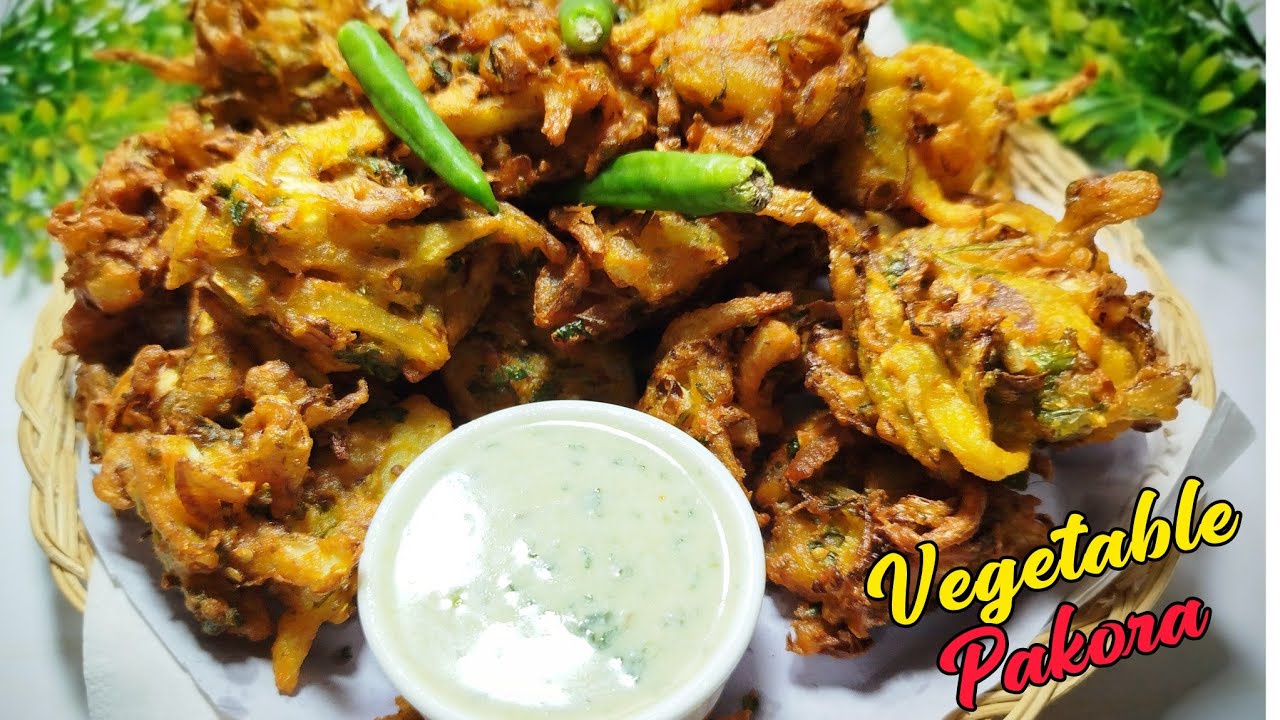 Vegetable Pakora Recipe | Crispy Crunchy Pakora Recipe | Ramzan Special Recipes | Veg Pakora