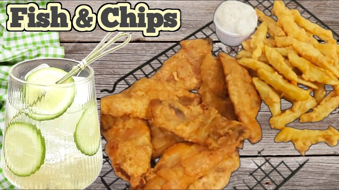 Best Crispy Fish And Chips Recipe || Restaurant Style Fish n Chips | Yummy Traditional