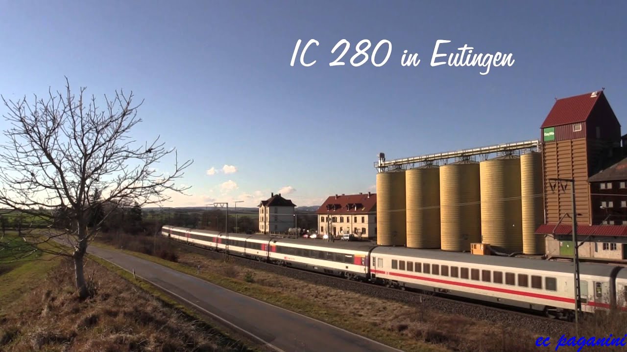 Gäubahn-IC/ Abschied von den 115 und 103 113 im Dezember 2015