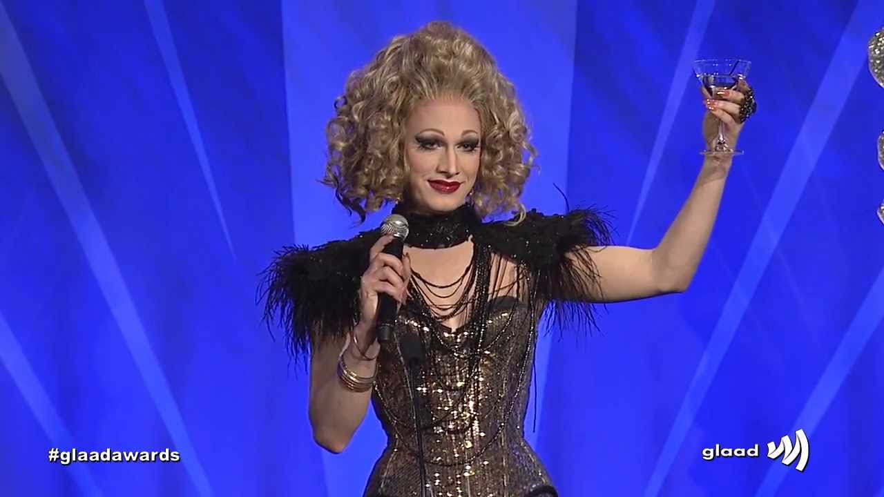 Jinkx Monsoon performs at the #glaadawards