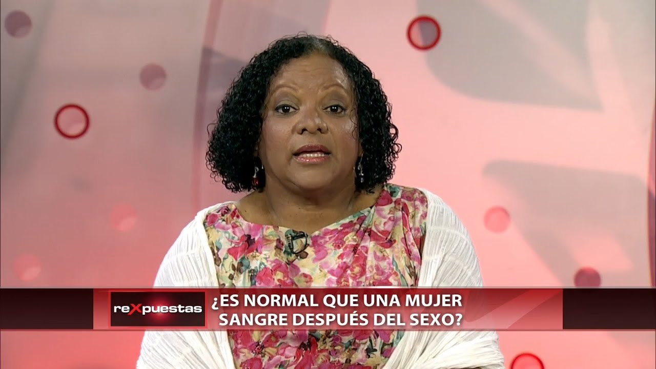 ▶️ ¿Es normal que una mujer sangre después del sexo?