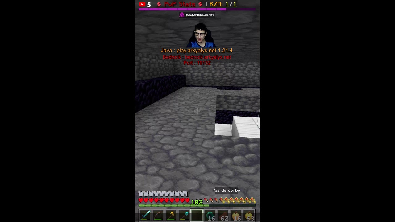 FARM SUR MON SERVEUR MINECRAFT ARKYALYS 🔥V1.5 PVP FACTION FARM2WIN 1.21.4