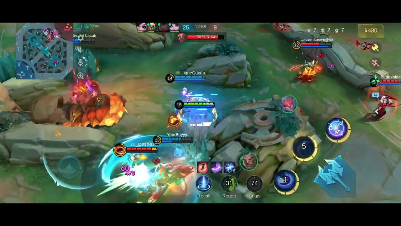 cyclops exp 🤣😂😂,  musuh sampe diam di base😂😂...  #mlbb #cyclops #exp #funny #viral #fypviral 