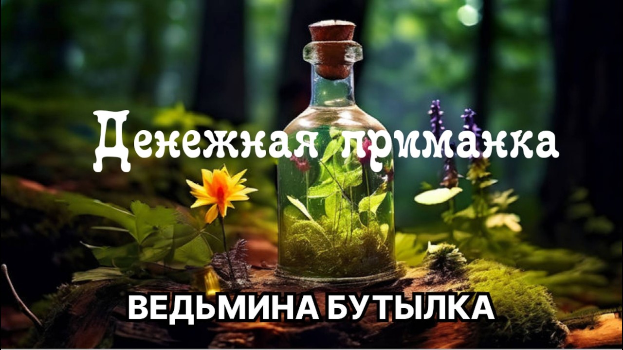 💰💰💰ДЕНЕЖНАЯ ПРИМАНКА (ВЕДЬМИНА БУТЫЛЬ) #денежнаяприманка#ведьминабутыль#денежнаяпрактика