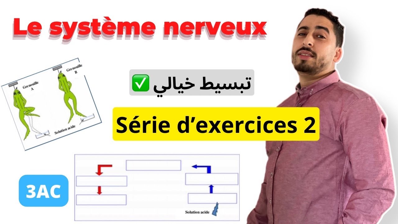 3AC : Le mouvement involontaire 🔥Série d’exercices 2🔥الحركة اللاإرادية⚡
