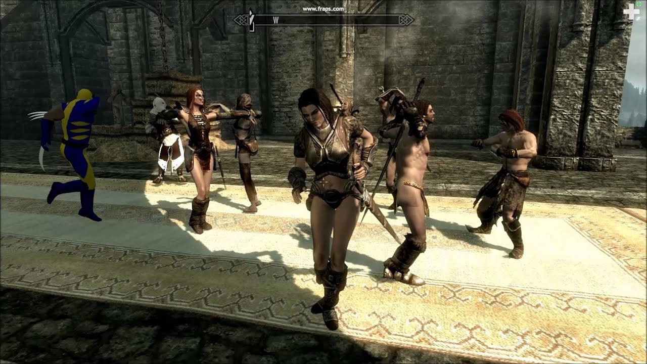 Cicero brings the madness to Skyrim