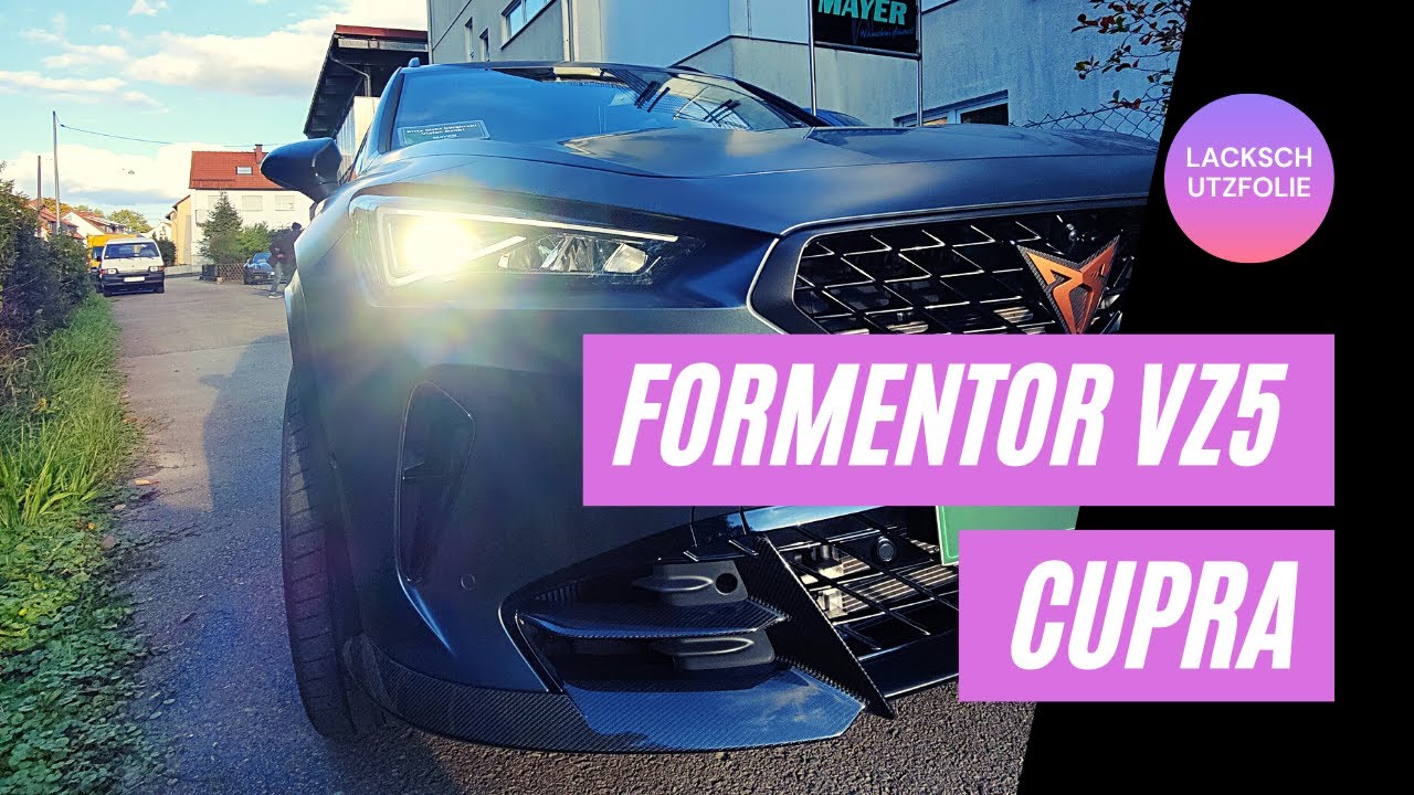 Cupra Formentor VZ5 - KOMPLETT in Lackschutzfolie / 5 Zylinder SUV / Mattlack