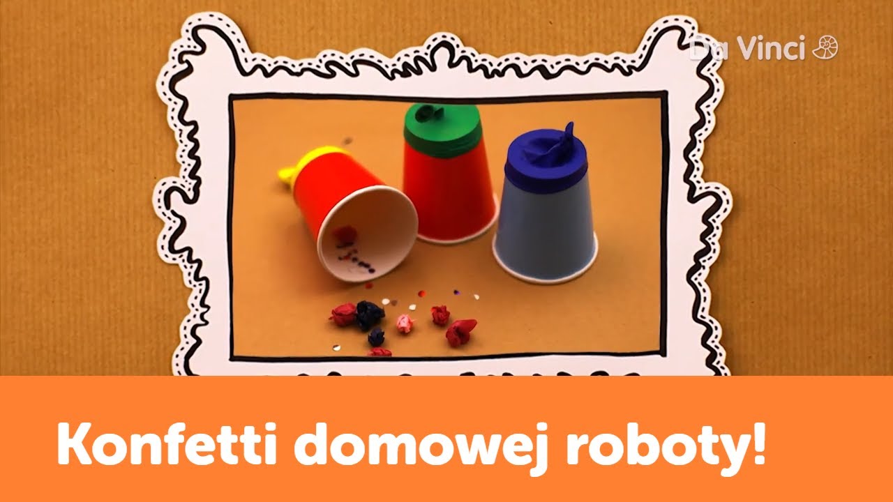 Robimy własne konfetti! ✂️ 🎉 | Fascynujące rękodzieła | Da Vinci TV Polska
