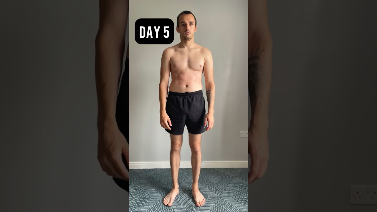 I did *100 Push-ups* a day for 30 days - Transformation Results 🔥🥶 