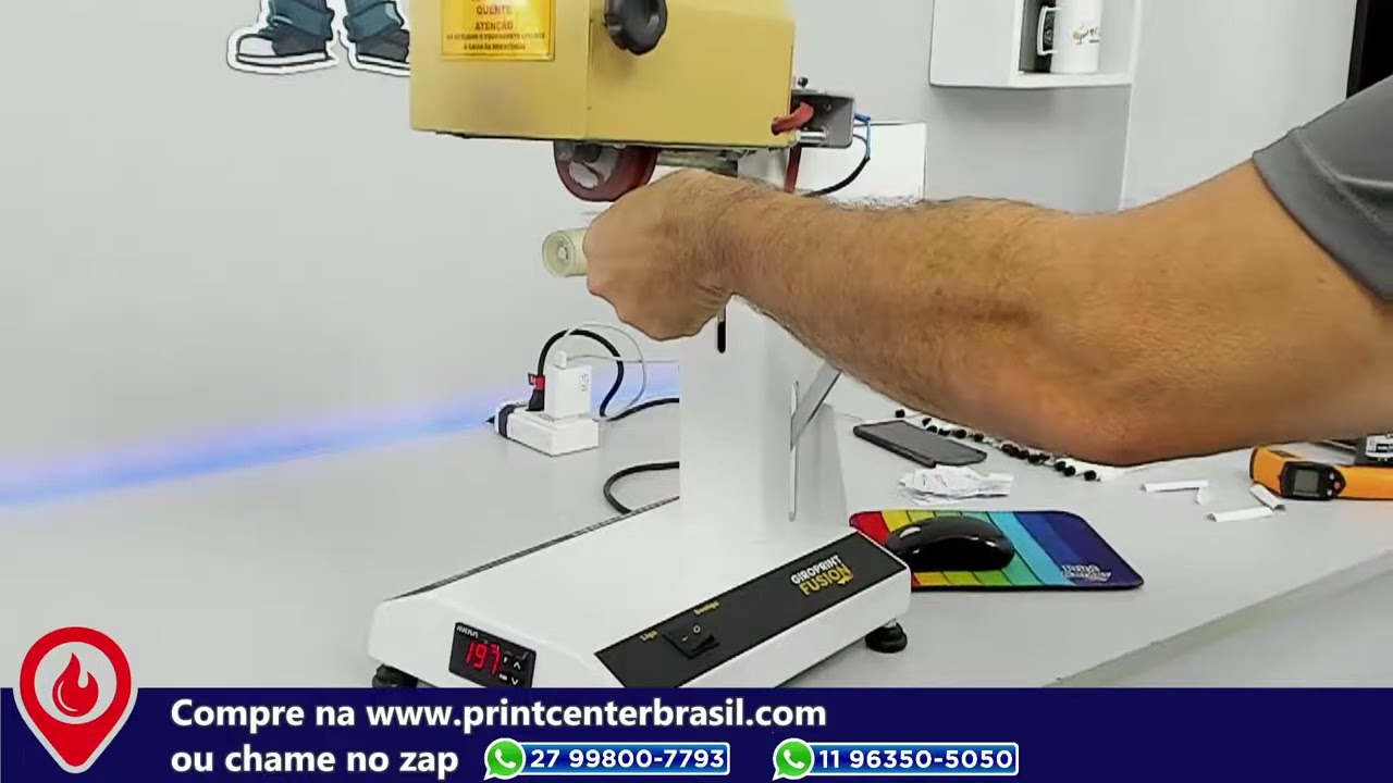 Canetas personalizadas na Giro Transfer