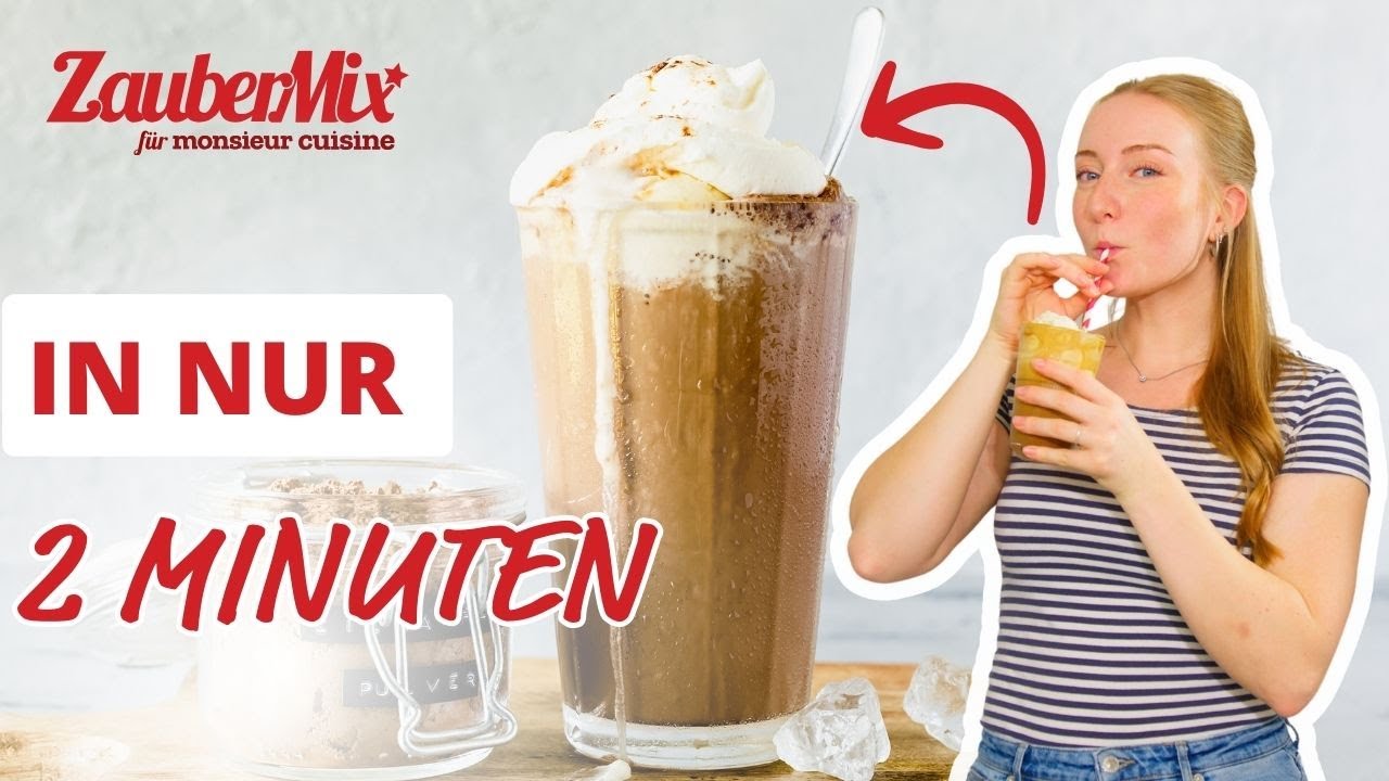 Eiskaffee selber machen: Schnell, einfach & günstig! 🧊💡 | Monsieur Cuisine Rezept
