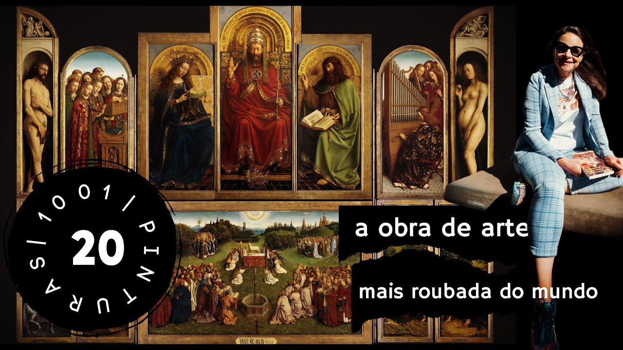 Políptico do Cordeiro Mistico - Retábulo de Gent  | 1001 pinturas para ver antes de morrer [20]