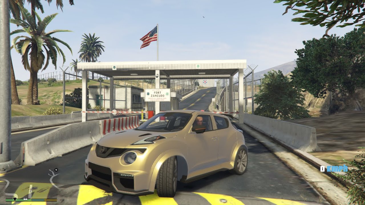 Testing Nissan Juke R GTAV