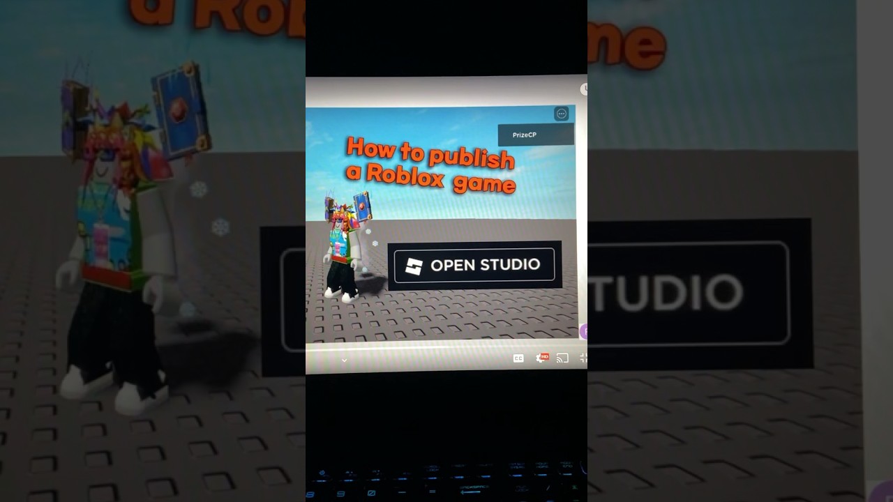 How to PUBLISH A ROBLOX GAME 2025