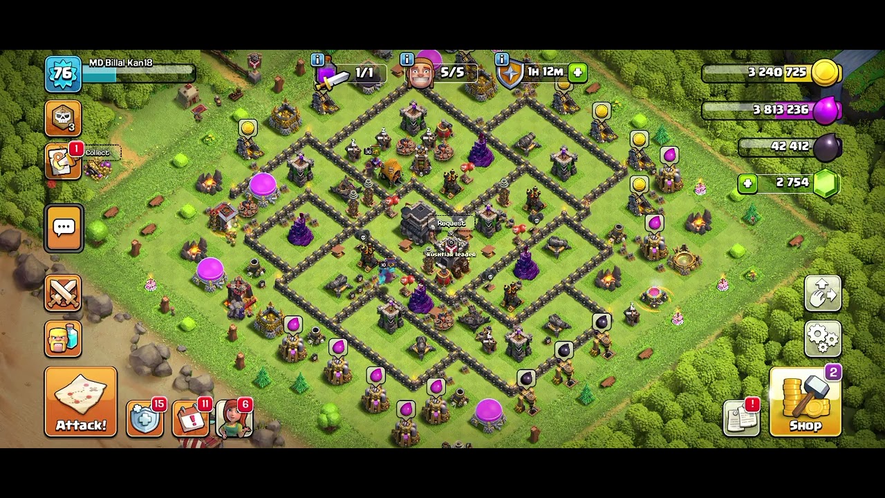 Unstoppable Valkyries! 🔥 Golem & Wizard 3-Star Mastery