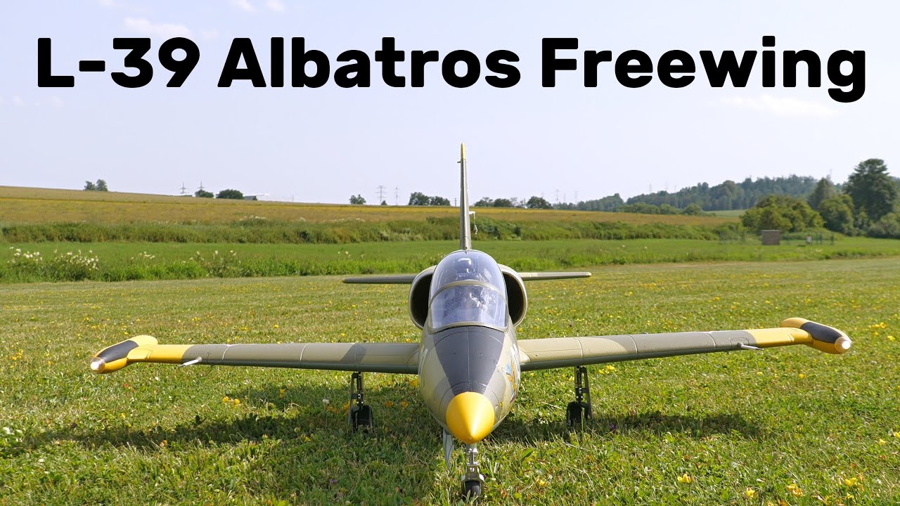 L-39 Albatros Freewing | 80mm EDF RC airplane | 4K | Jirice Airshow 2024
